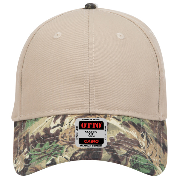 OTTO CAP Camouflage 6 Panel Low Profile Baseball Cap Thumbnail